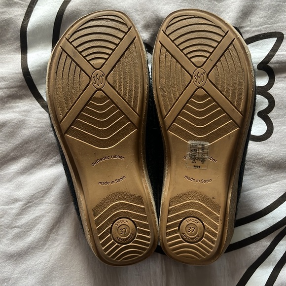 Taos Woolness wool clogs slides size EU 37 US 6-6.5 - Picture 6 of 11